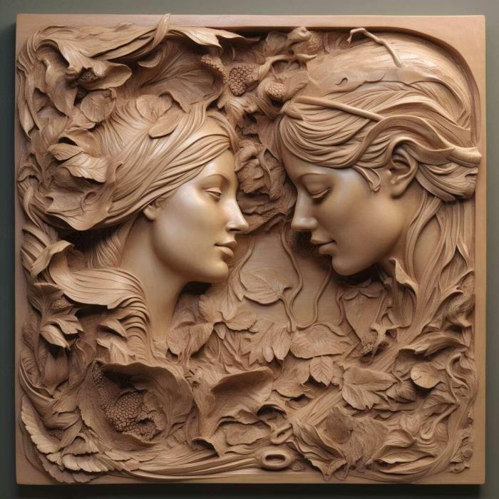 نموذج ثلاثي الأبعاد لآلة CNC 3D Art 